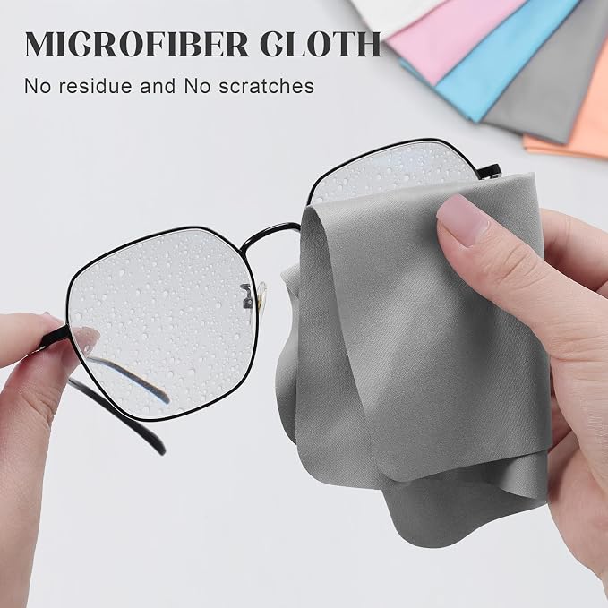 Navona 30 Pack Microfiber Glasses Cleaning Cloths - Image 3