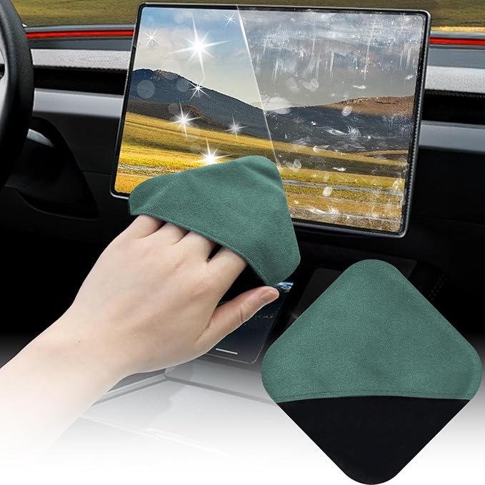 SuperKaKa Car Screen Cleaner- Vehicle Touchscreen Microfiber Cleaning Cloth by SuperKaKa