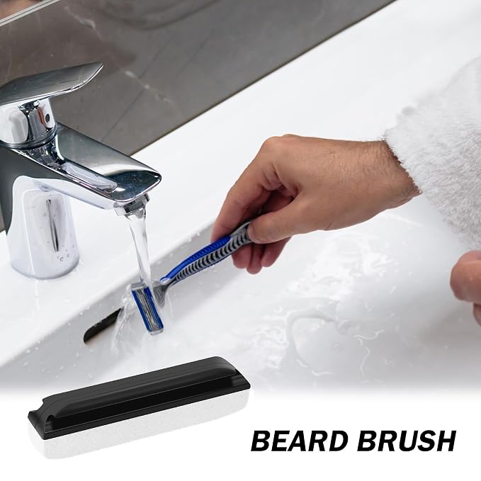 Beard Cleaner Brush: Clean Up Beard Trimmings from Sinks and Countertops After - Image 7