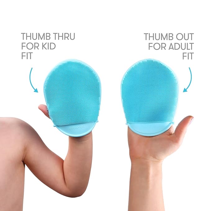 Frida Baby DermaFrida the Bath Mitt | Toddler Quick-Dry Body Bath Brush - Image 5