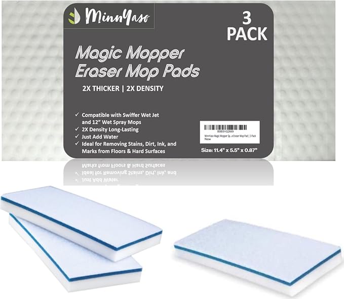 Magic Mopper Sponge Eraser Mop Pad | Compatible by MinnYaso