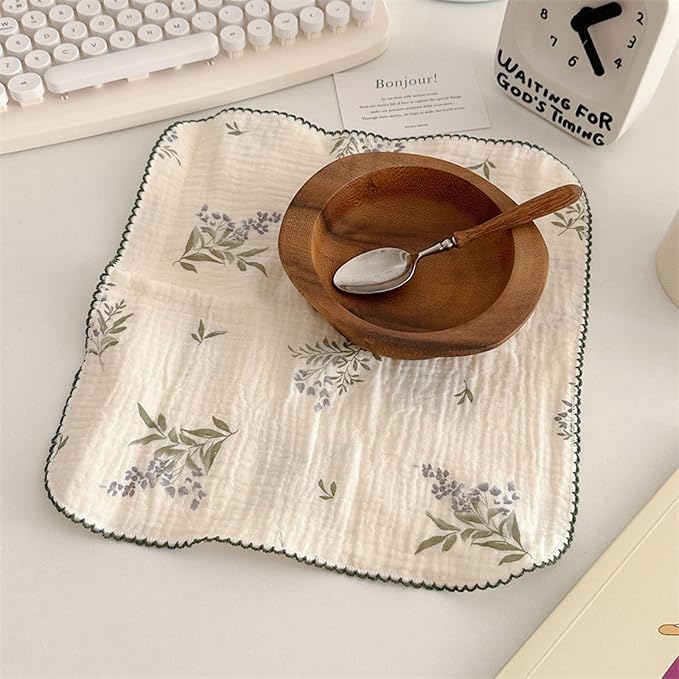 BuLuTu Reusable Cleaning Cloths 100% Cotton Muslin Dishcloths - Image 7