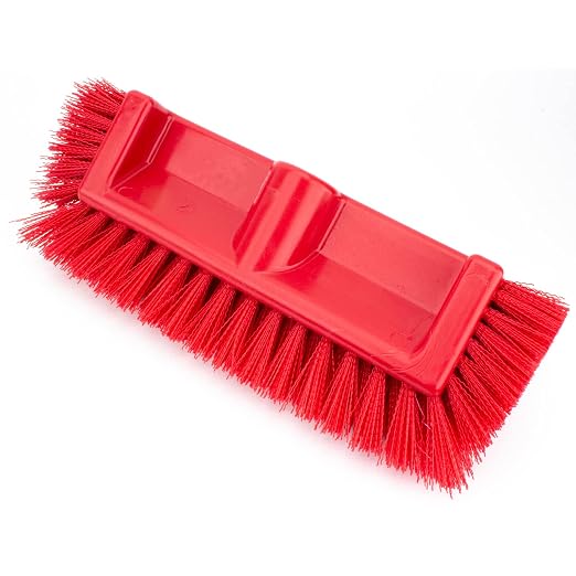 SPARTA Multi-Level Tile Scrub Brush 12" Wide Brush Head, Heavy-Duty Tile - Image 6