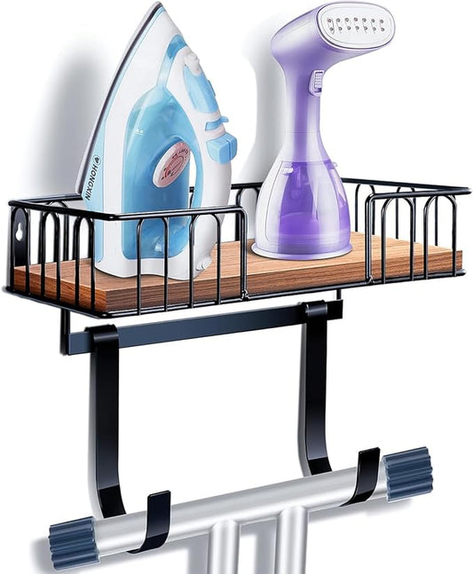 TJ.MOREE Ironing Board Hanger Metal Wall Mount Iron and Ironing Board Holder by TJMOREE