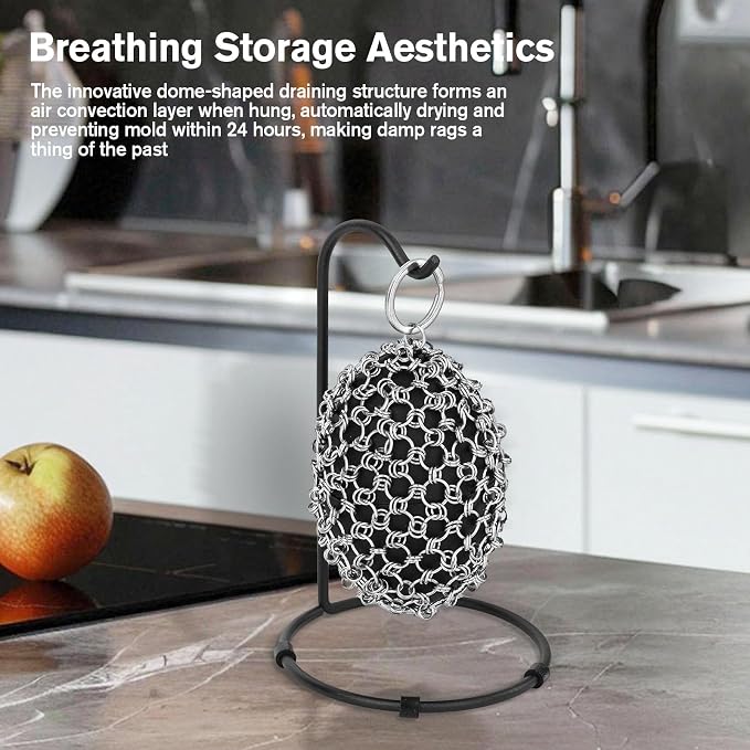 Cast Iron Scrubber & Scraper Set - Image 7