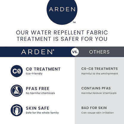 Arden Outdoor Midback Chair Cushion, 18 x 16.5, Rain-Proof, Fade Resistant Sapphire Liberty Mosaic