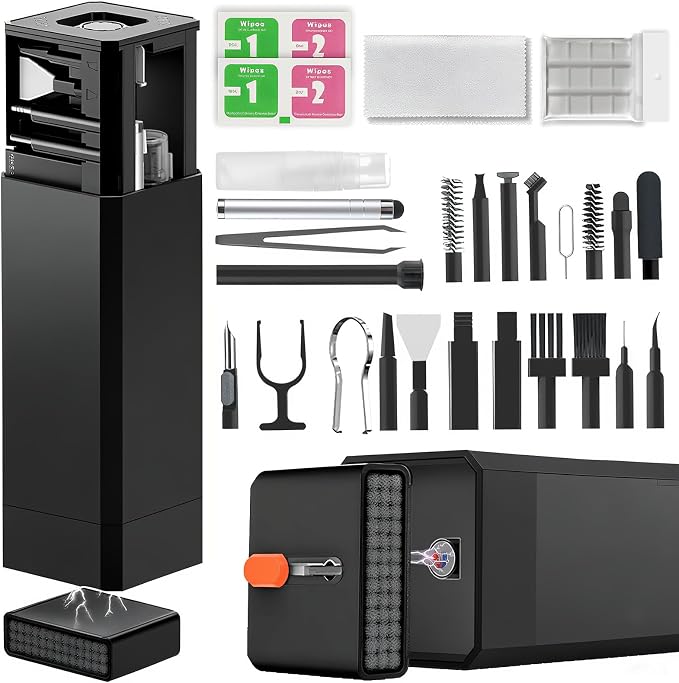 2026 Upgrade Phone Cleaning Kit 47PCS, iPhone Cleaning Kit, Airbuds AirPods by HISSIMO