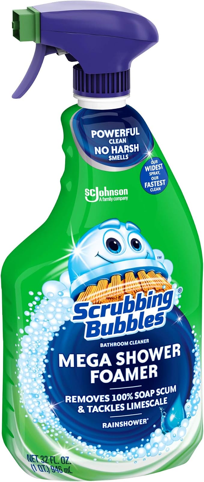 Scrubbing Bubbles Mega Bathroom and Shower Cleaner Spray, Foaming Action - Image 11