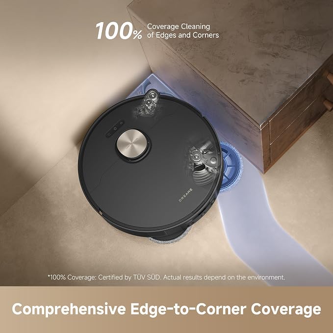 DREAME L50 Ultra Robot Vacuum and Mop Black - Image 6