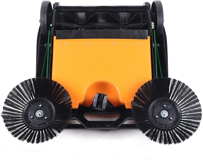 Gdrasuya10 26" Hand Push Sweeper, Household Hand Push Carpet Sweeping Sweeper - Image 3