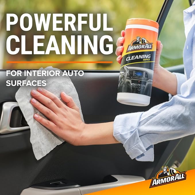 Armor All Interior Car Cleaning Wipes, Car Wipes - Image 2