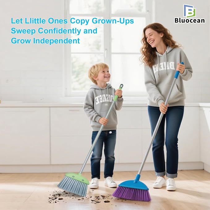 28'' Kids Mini Broom and Dustpan Set - Image 5