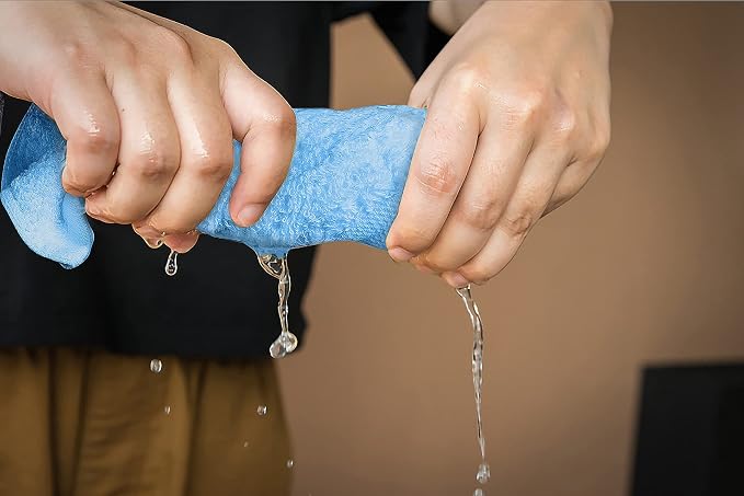 Softolle 100% Cotton Washcloths 24 Pack Soft, Highly Absorbent Washcloth - Image 5