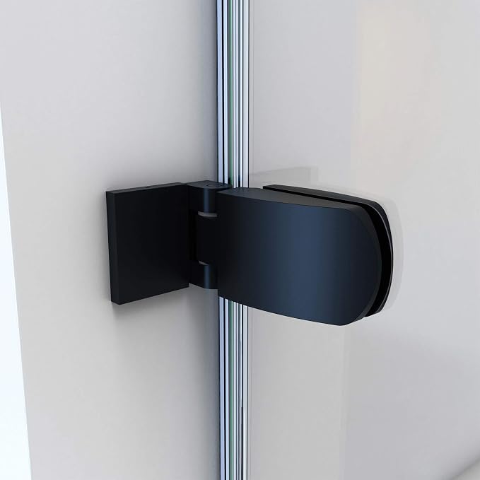 DreamLine Aqua Uno 34 5/16 inch W x 58 inch H Frameless Hinged Tub Door in - Image 6