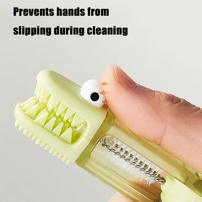 PandaEar 3 in 1 Cup Lid Gap Cleaning Brush Set, Home Kitchen Crevice Brush Tools - Image 2
