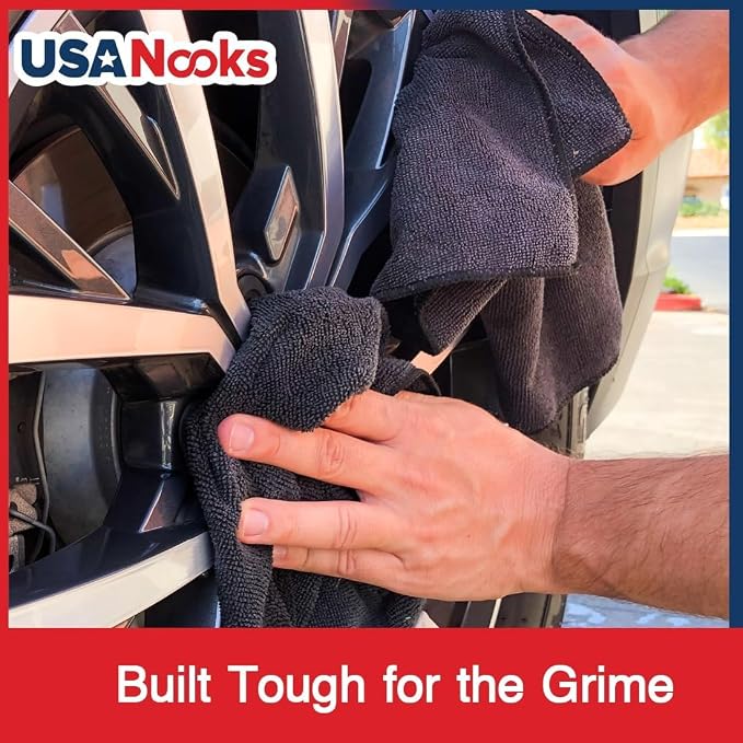 USANOOKS Premium 300GSM Microfiber Cleaning Cloth - Image 5