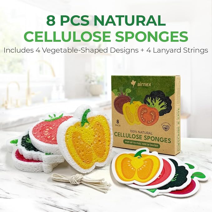 Biodegradable Cellulose Compressed Sponges Bulk - Image 2