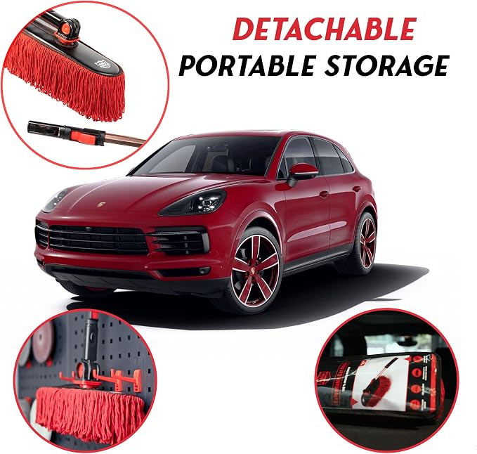 Car Duster Exterior Scratch Free, Soft Car Brush Kit - Image 6