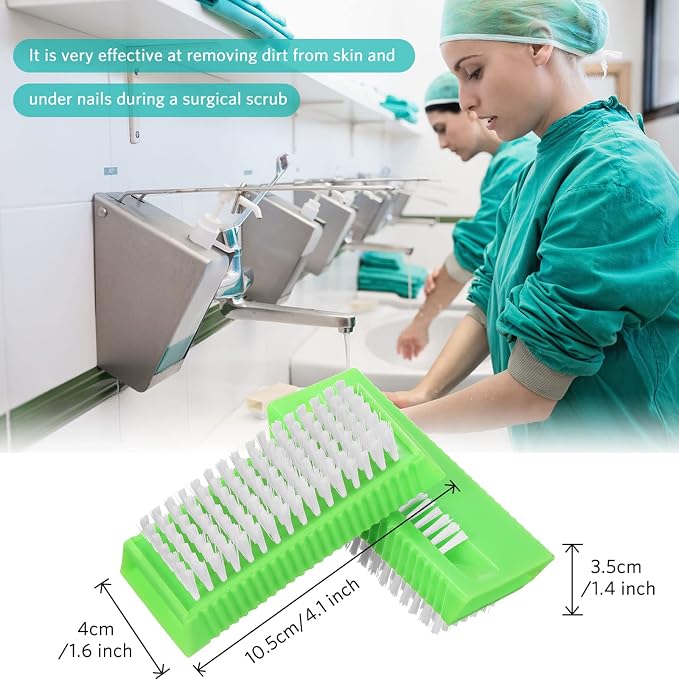Boao 5 Pcs Hand Scrub Brushes for Nail Cleaning Fingernail Brush Soft Non - Image 2