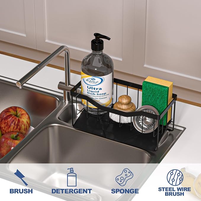 Vanwood Sponge Holder for Kitchen Sink - Image 4