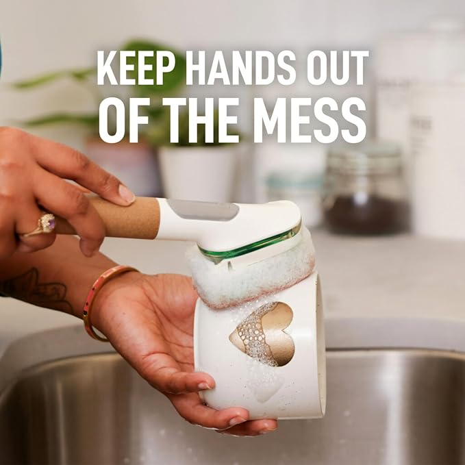 Scotch-Brite Greener Clean Non-Scratch Soap Control Dishwand - Image 7