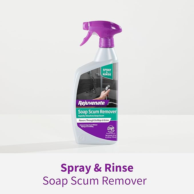Rejuvenate Soap Scum Remover Easily Dissolves Soap Scum Without Scrubbing - Image 6