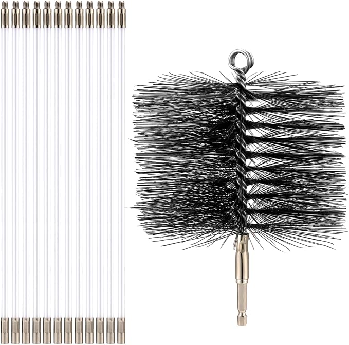 Wire Chimney Cleaning Brush by Teenyyou