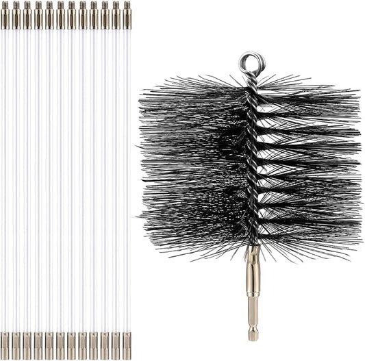 Wire Chimney Cleaning Brush by Teenyyou