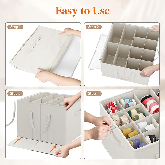 Lifewit Shoe Storage Organizer for Closet Fits 12-16 Pairs, Fabric Large Shoe - Image 6