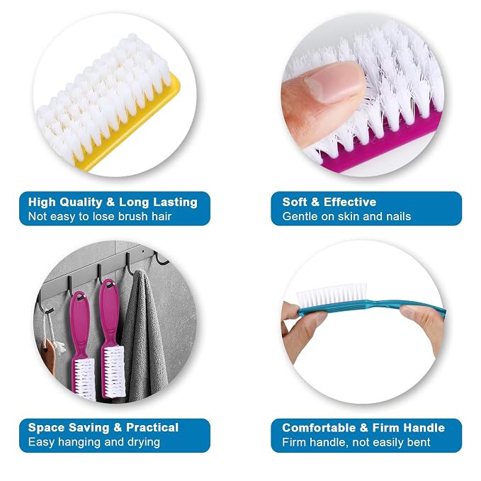 Handle Grip Nail Brush - Image 4