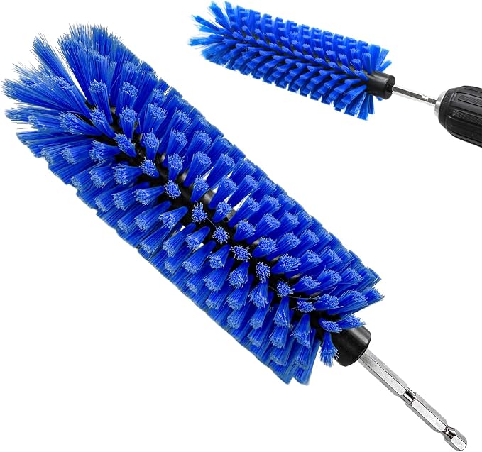 Drill Brush for Car Wheel, Highly Dense Wheel Rim Cleaning Brush by Unknown