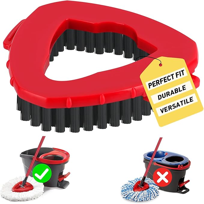 1 Pack Scrub Brush Replacement Head by TidyMonster