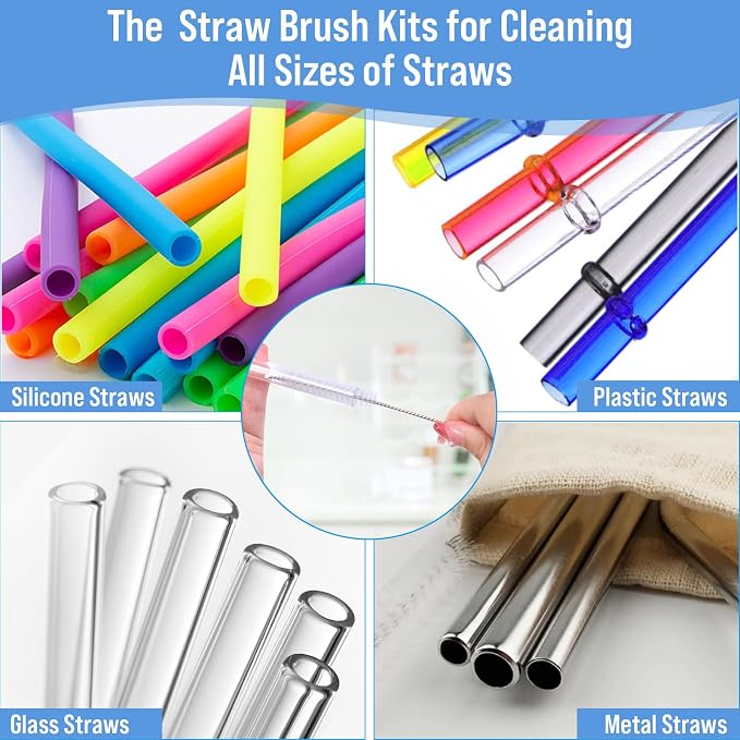 XANGNIER 5 Pcs Water Bottle Cleaner Brush Set - Image 6