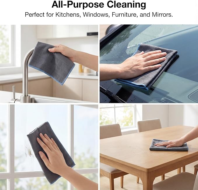 Microfiber Magic Cleaning Cloth, Windshields, Car - Image 7