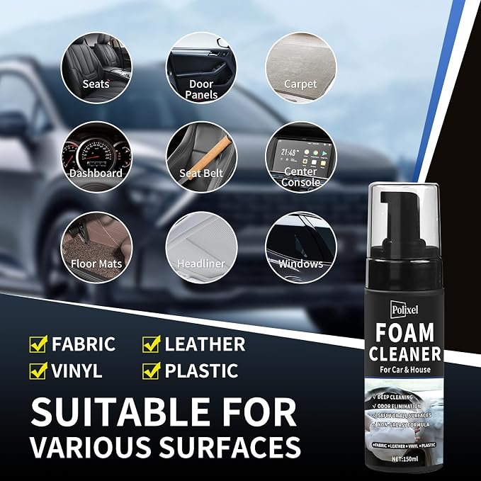 Car Interior Foam Cleaner - Image 4