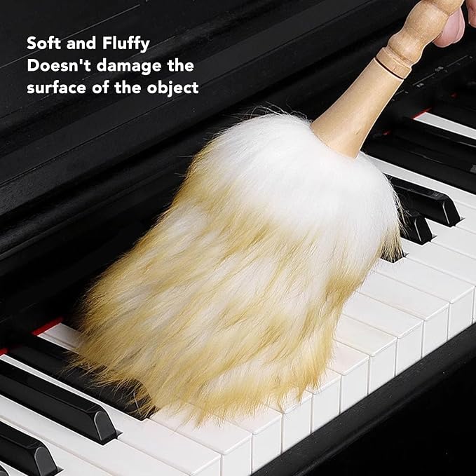 Piano Wool Cleaning Brush, Dust Removal Tool - Image 4