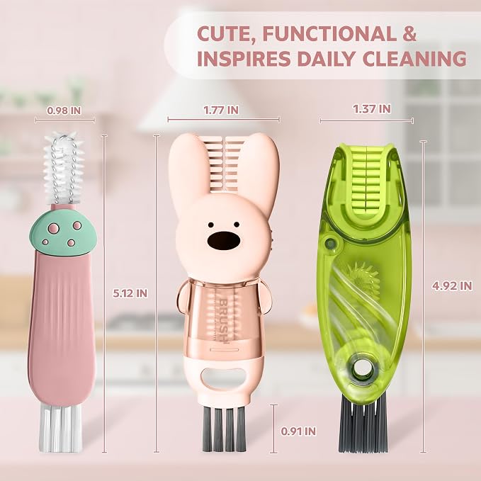 Cup Lid Cleaning Brush, Cleaning Brush Tool - Image 3