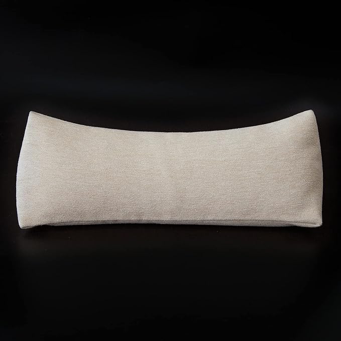 Buckwheat Neck Support Pillow Cervical Neck Cylinder Bolster Pillow, Buckwheat by GLORYSEASON