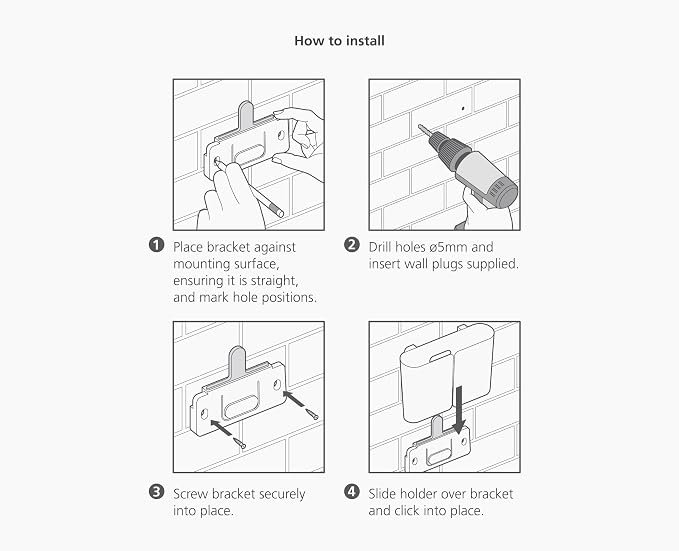 Joseph Joseph CleanTech Wall-Mounted, Adjustable Long Handle Broom Sweeper - Image 5