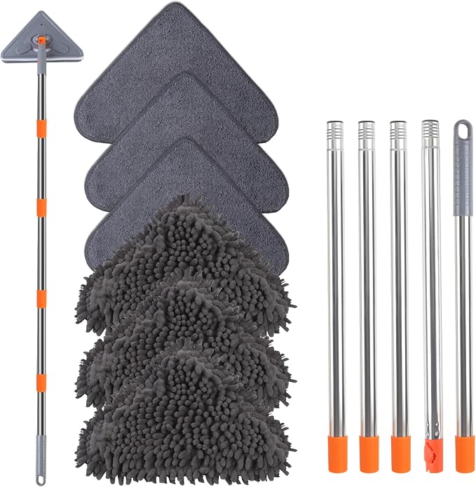 Wall Mop with 80 Inches Long Handle, Wall Cleaner Mop Tool by Unknown