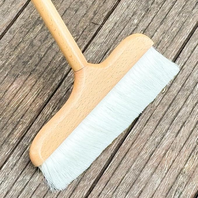 Gloffer Indoor Wood Wool Broom, Ultra Soft Bristles Broom - Image 8