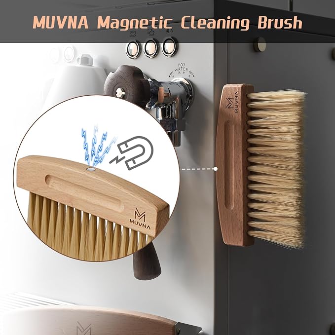 Small Coffee Brush and Dustpan Set - Image 2
