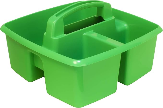 Storex 3-Compartment Small Caddy – Multipurpose Classroom Organizer - Image 3