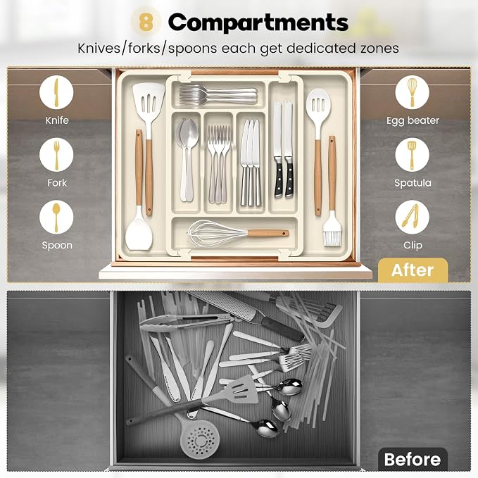 Caperci Large Silverware Organizer - Image 5