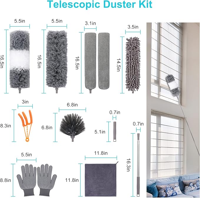 12pcs Microfiber Dusters, Duster - Image 3