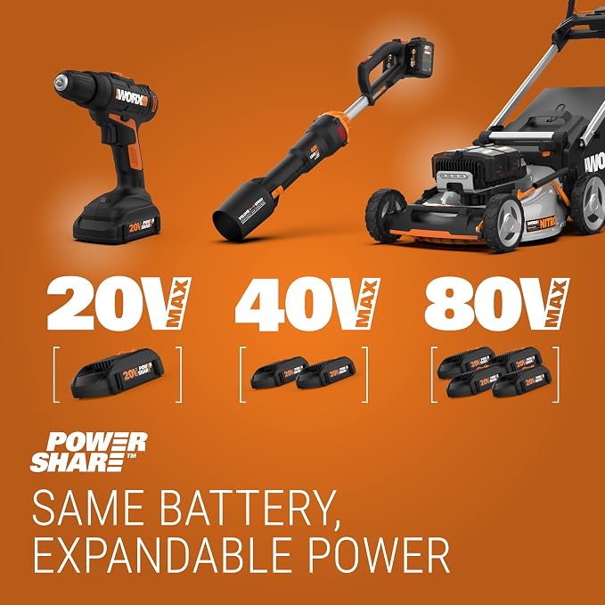 WORX WX030L.9 20V Power Share Cordless Cube Vac Compact Vacuum, Bare Tool Only - Image 10