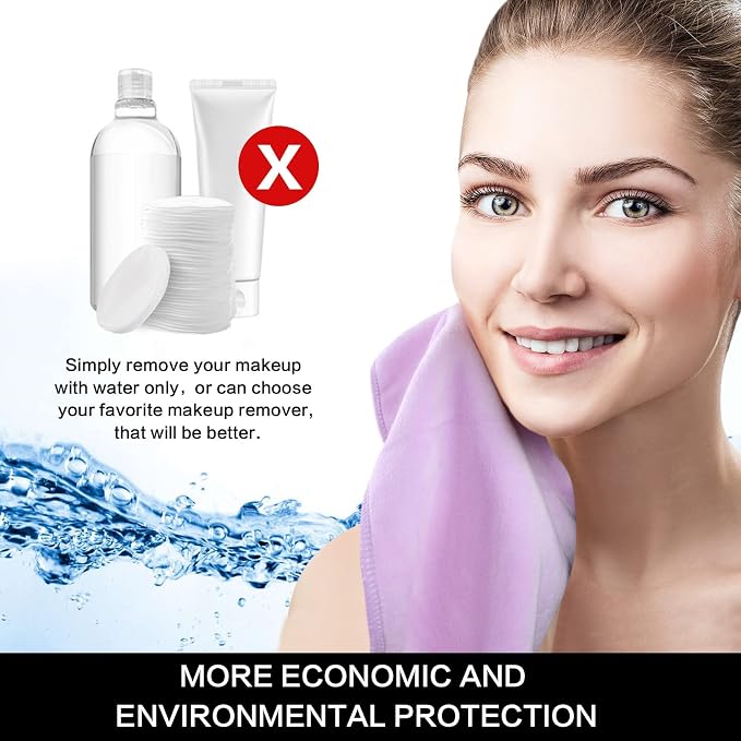SINLAND Microfiber Facial Cloths Fast Drying Washcloth 12inch x 12inch Light - Image 7