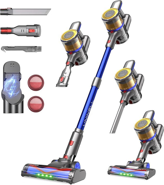 UNINELL HOME Cordless Vacuum Cleaner, 000Pa/450W Stick Vacuum Cleaners by UNINELLHOME