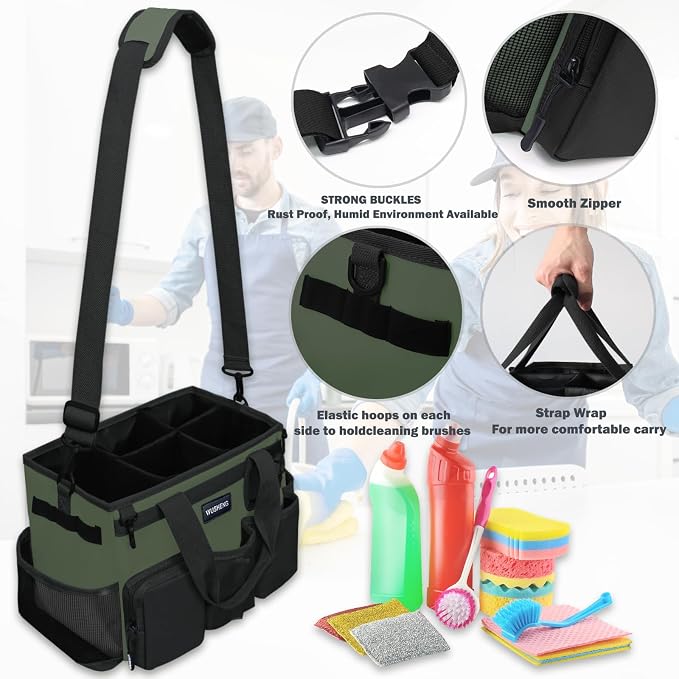 Wearable Cleaning Caddy Bag, Cleaning Supply Tote - Image 7
