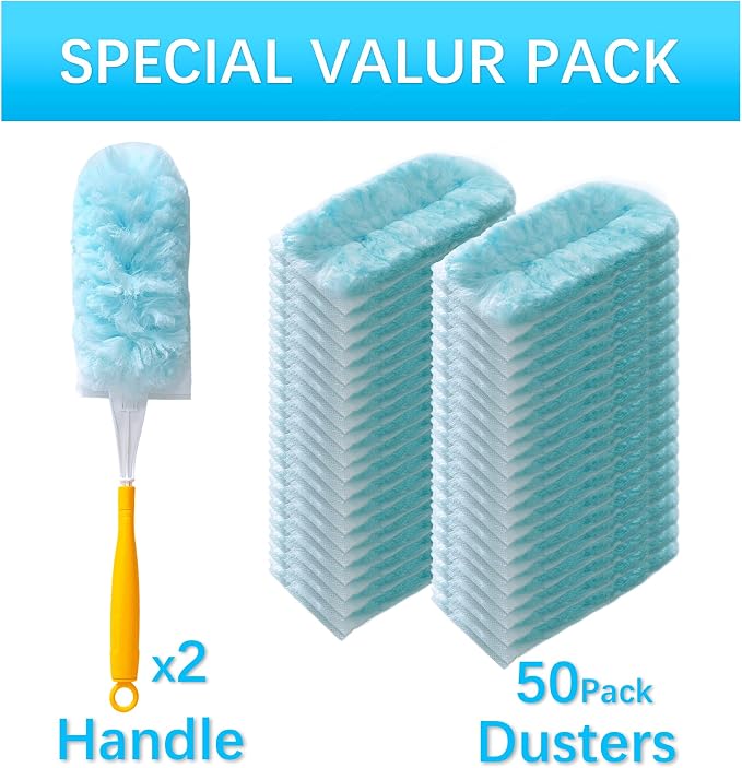 50 Count Duster Refills for Swiffer Dusters - Image 6
